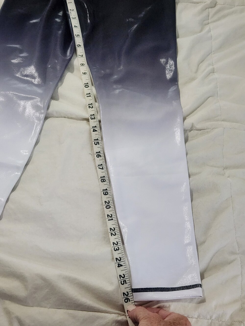 BuffBunny Leggings Ombre Size Medium Shiny Elysium - Picture 10 of 10
